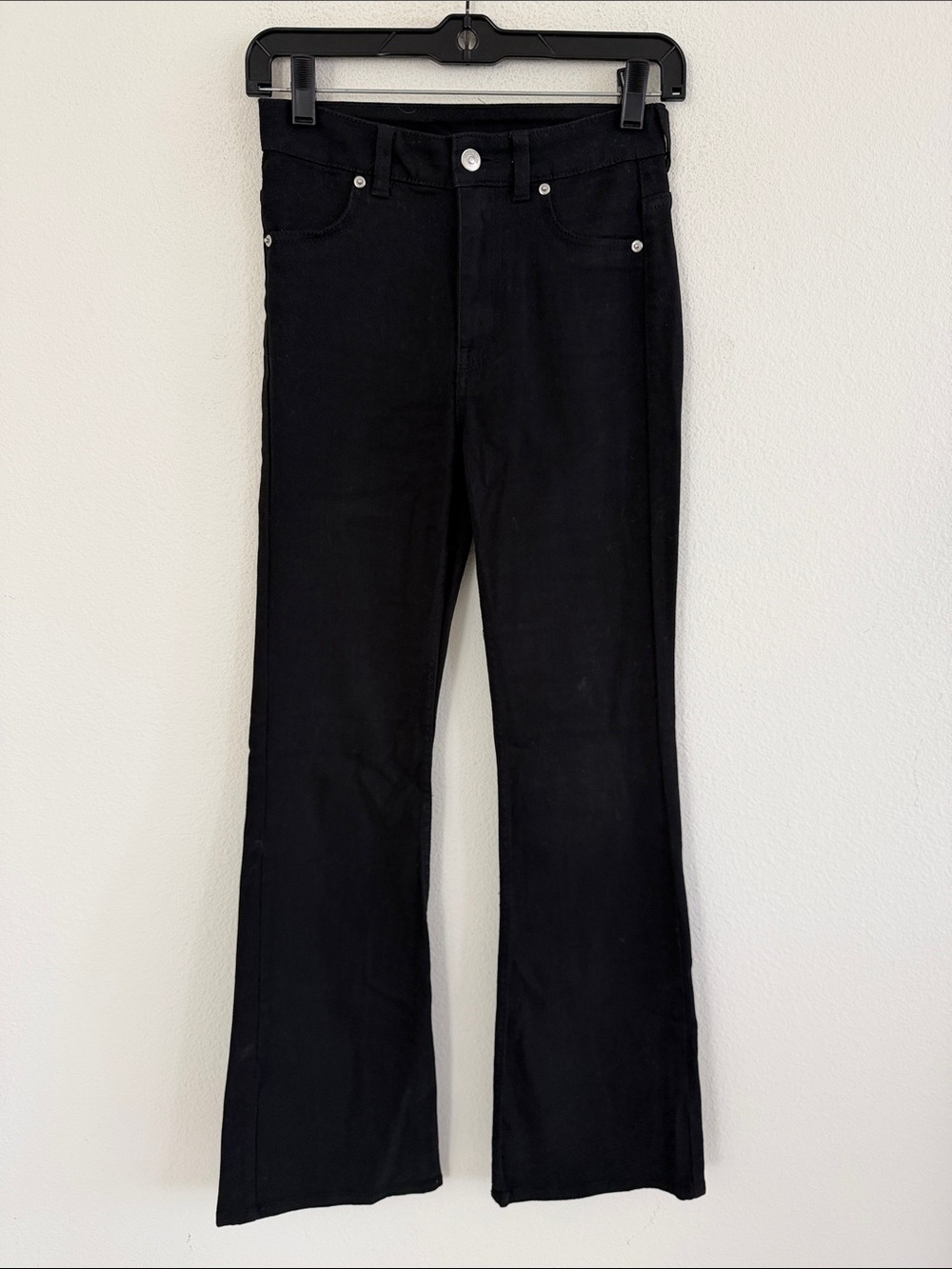 H&M Black Flared Jeans